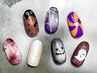 【10月限定】オフ無料ハロウィン一本アートネイル￥7,150