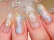ネイルサロンオーパス(OPUS)/タイダイ☆シアーパステル