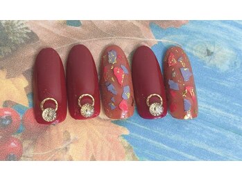 ネイルサロン&スクール ジーナ(GINA)/10月定額トレンドアート