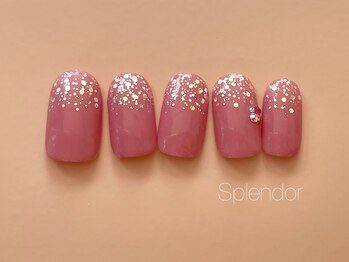 ネイルサロン スプレンダー(Splendor)/ピンクネイル