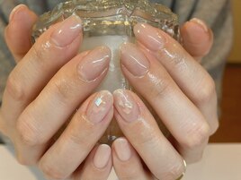 冬ネイル/グラデーション