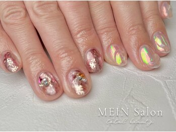 マインサロン(MEIN Salon)/インクネイル×オーロラネイル