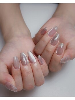 サムズアップネイル(thumbs up nail)/持ち込み4本アート