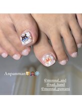 モナールアンド(MONNAL&)/みんな大好きアンパンマンネイル