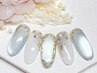 人気No3 【ジェルネイル】定額プレミアムデザインHand 平日¥7300/土日祝¥7800