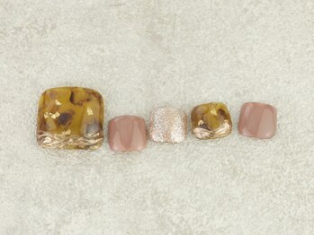 リッカオウチネイル(Lycka)/《FOOT》デザインネイル/¥7,500