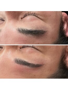 フィーリング(Feeling)の写真/メンズの清潔感UPはお任せください★眉毛WAX&むくみ撃退&赤み鎮静が一日で叶う!ブライダルやイベント前に♪