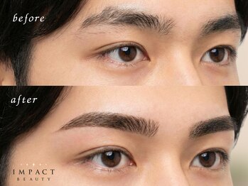 インパクト 岡山駅前サロン(IMPACT)/大人男性の整え眉