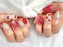 ネイルネージュ 錦糸町(Nail Neige)/持ち込み/バレンタイン/ハート