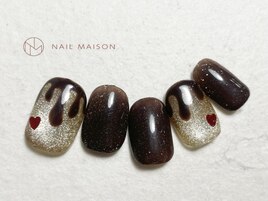 バレンタインキラキラハート