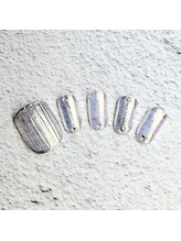 タネモト(Tanemoto)/7、8月定額フットネイル￥9300