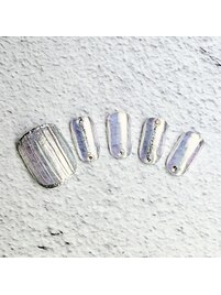 7、8月定額フットネイル¥9300