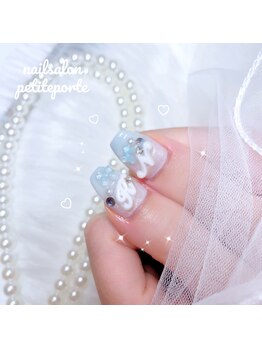 プティポルト(petite porte)/オリジナル立体パーツネイル♪