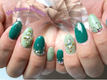 アン ジョーヌドラゴ/【自爪ネイル】キラキラネイル