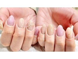 シンプルニュアンスネイル