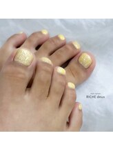 リッシュ ドゥ(RICHE deux)/ラメフットネイル