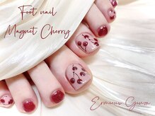 エルミュー(ERMIEUX)/フットマグネットチェリーネイル
