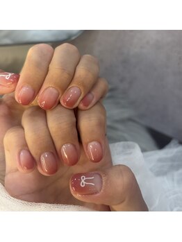 アース 新瑞橋店(HAIR & MAKE EARTH)/赤色カラーグラデーション