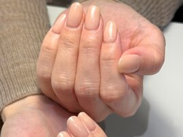 自爪風ワンカラーネイル