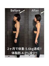 【ダイエット/痩身】パーソナルトレーニングジムNEXT GYM TOKYO駒込・巣鴨店/お客様の変化