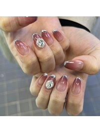 グラデフレンチネイル