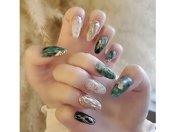ローラネイル(Roller nail)/スカルプアートコース¥15000
