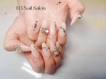 エイチスリー(H3)/ワンカラーのストーン付け放題