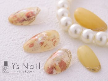 ワイズネイル(Y's NAIL)の写真/【上品で上質なネイルを演出！】洗練された技術と丁寧なケアで、指先を美しく魅せるデザインに仕上げます♪