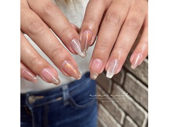 ナイン ネイル(nine nail)/秋ニュアンスネイル