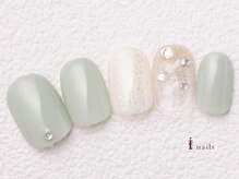 アイネイルズ 大宮店(Ｉ nails)/ミントグリーン