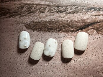 砂ジェルネイル