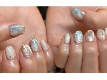 ノンブリック 楽々園店(Nomblic)/ニュアンスネイル