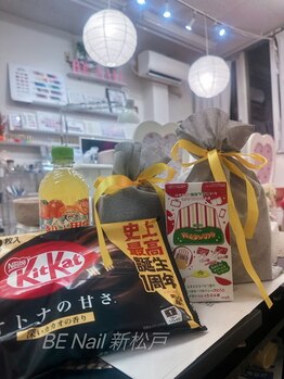 ビーネイル 新松戸(BE NAIL)/お客さんのプレゼント＾＾