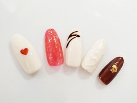 チョコレートネイル￥6480