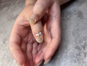 ヒミツキチ 恵比寿店(himitsukichi)/ベージュフラッシュ×水光マグ