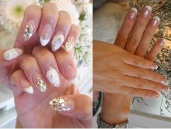 ミッシュネイル(mish nail)の写真/的確ケア・手描きアートが得意なサロン◎持ち込みデザインで満足いく仕上がりと・持ちの良さに定評アリ◎
