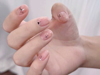 ファンシー 新宿店(Fancy)/冬ネイル/ツイード/ワンホン