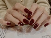 アイネイルズ 梅田店(I nails)/Narumi限定シンプルハートネイル
