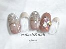 マグネット水玉フレンチネイル