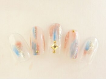 ネイルサロン ロゼオ(Nail salon Roseo)/■渋谷>7990円/塗りかけネイル
