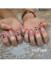 リリフリー(riri Free)/韓国ネイル　ハート