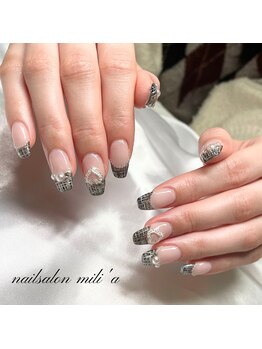 大人気ツイードデザイン