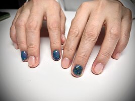 モネ　睡蓮ネイル