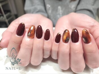 ネイルプラスユウ(NAIL+U)/べっ甲ネイル