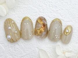 大人ニュアンスネイル