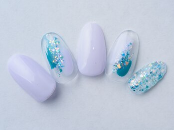 キュービーネイルプラス 幕張店(QB Nail plus)/デザインB♪