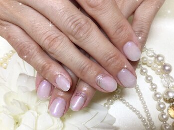 ウィズ フェリーク/ナチュラルタイダイネイル