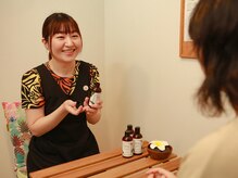 パハレ アロハケア(パハレ ALOHA CARE)の雰囲気（こだわりのアロマオイル使用☆その日の気分に合わせて選べる香り）