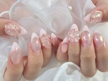 ミイネイル(Me nail)/オーロラネイル/オーロラリボン