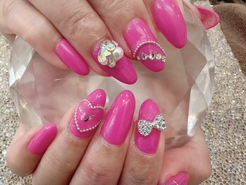 マーノ 稲毛海岸店/ラブリーピンクネイル